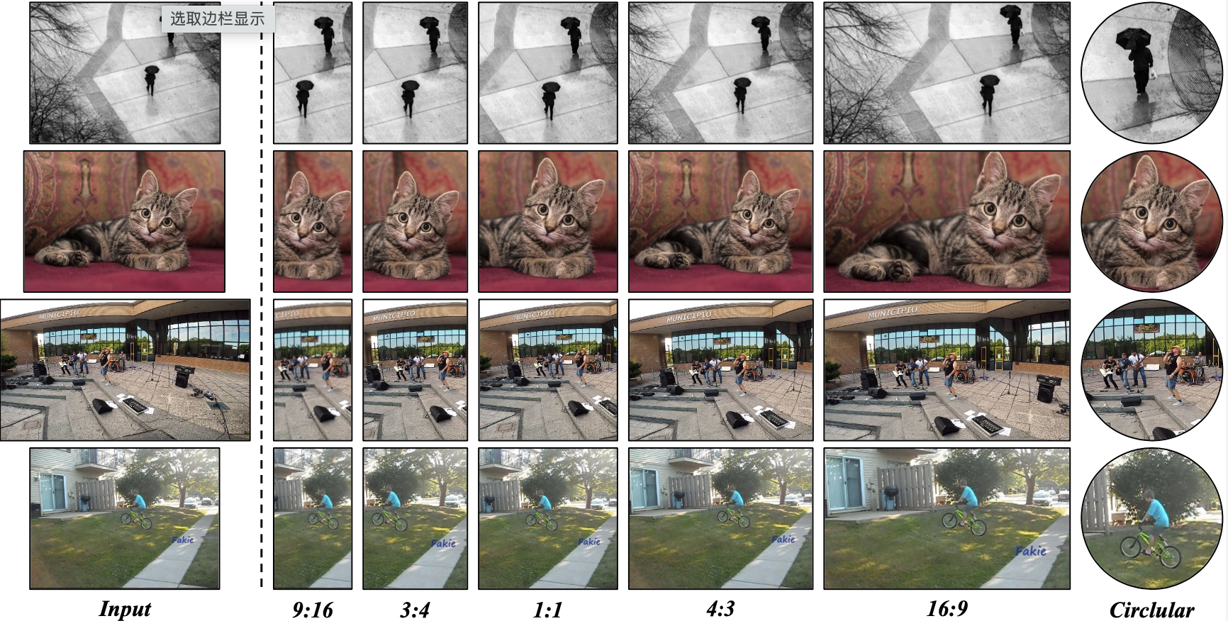 Spatial-Semantic Collaborative Cropping for User Generated Content